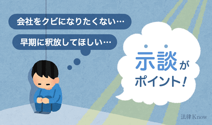 示談がポイント